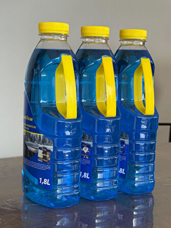 Kışlık Antifrizli Cam Suyu 3 Adet 1,8 x3 Litre -22 Derece