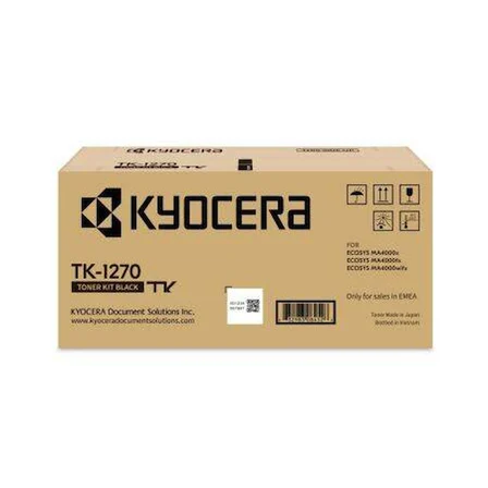 Kyocera TK-1270 Siyah Toner Ecosys MA4000 Serisi ile Uyumlu