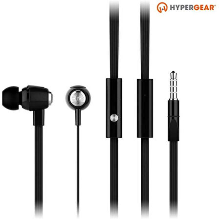 HyperGear 3.5 mm Siyah Kablolu Kulaklık