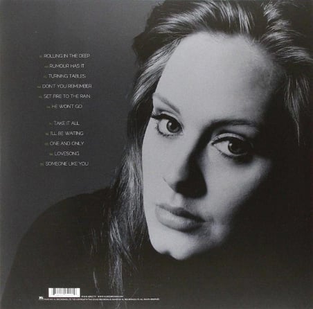 XL Recordings Adele 21 Plak Pop Müzik