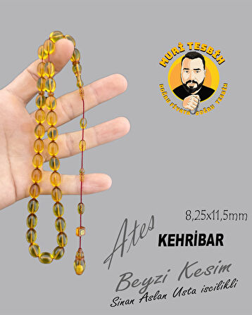 SİNAN ASLAN ATEŞ KEHRİBAR BEYZİ KESİM 8,25X11,50