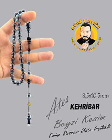 EMİNE REŞVANİ ATEŞ KEHRİBAR BEYZİ KESİM 8,50X10,50