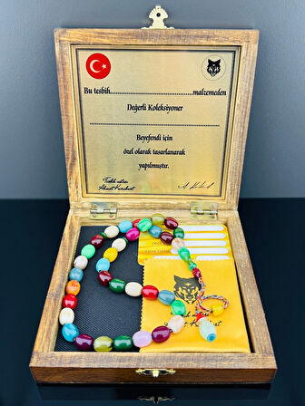 AHMET KARAKURT KOLYE ESKİ ALMAN KATALİN BADEM KESİM 10,75X13,50