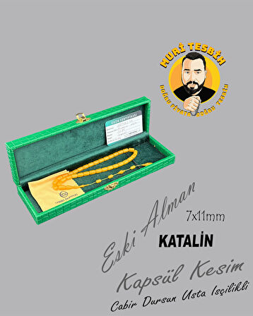 CABİR DURSUN SÜMEN TAKIMI MİSKEVİ ESKi ALMAN KATALİN KAPSÜL KESİM 7X11