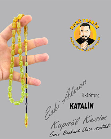 ÖMER BOZKURT MULTİCOLOR HUNİ ESKİ ALMAN KATALİN KAPSÜL KESİM 8X13