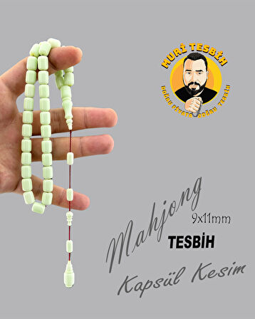 YEŞİL MAHJONG KAPSÜL KESİM 9X11