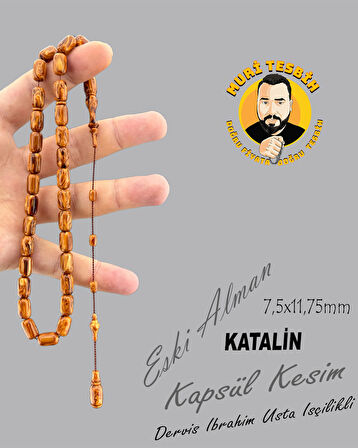 DERVİŞ İBRAHİM ÇEKO ESKİ ALMAN KATALİN KAPSÜL KESİM 7,50X11,75