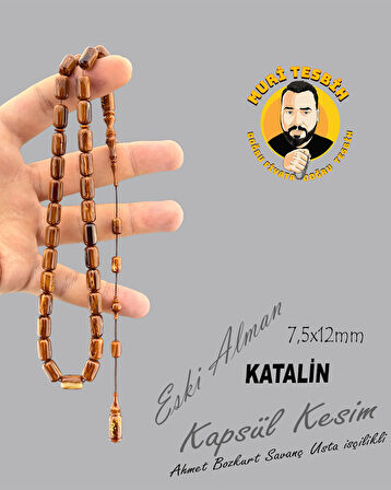 AHMET BOZKURT SAVANÇ ÇEKO ESKİ ALMAN KATALİN KAPSÜL KESİM 7,50X12