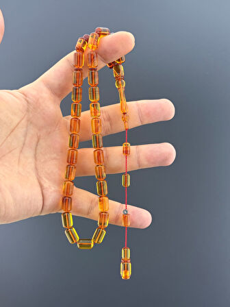 ÜMİT DEMİR HOKA KAPAĞI ESKİ ALMAN SIKMA KEHRİBAR  KAPSÜL KESİM 7,5X11,5mm