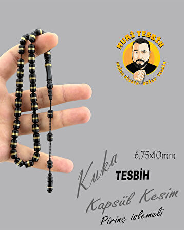 PİRİNÇ İŞLEMELİ KUKA KAPSÜL KESİM 6,75X10