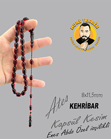 ENES ABDO ATEŞ KEHRİBAR KAPSÜL KESİM 8X11,50