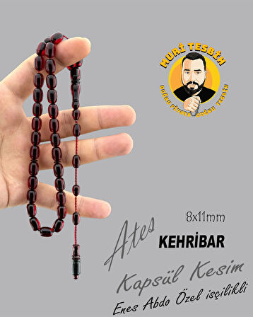 ENES ABDO ATEŞ KEHRİBAR KAPSÜL KESİM 8X11