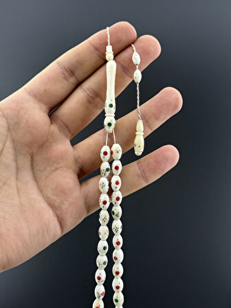 PİRİNÇ İŞLEMELİ DEVE KEMİĞİ BEYZİ KESİM 6,50X9,50