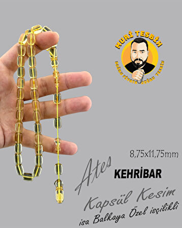 İSA BALKAYA ATEŞ KEHRİBAR KAPSÜL KESİM 8,75X11,75