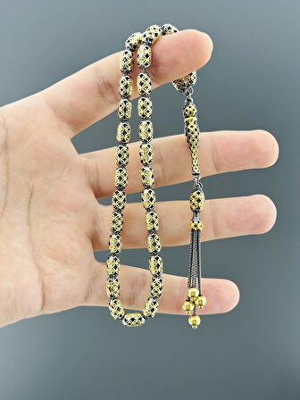 30 GR GÜMÜŞ TESBİH KAPSÜL KESİM 6X9,50