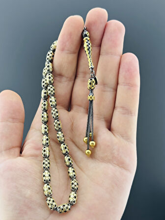 30 GR GÜMÜŞ TESBİH KAPSÜL KESİM 6X9,50