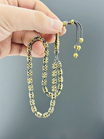 30 GR GÜMÜŞ TESBİH KAPSÜL KESİM 6X9,50