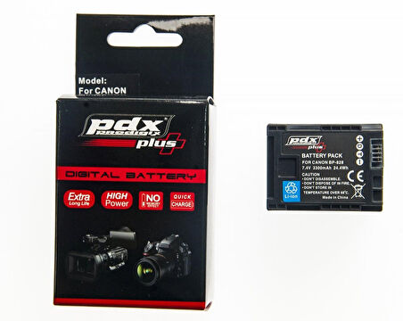 PDX For Canon BP828 şarj aleti