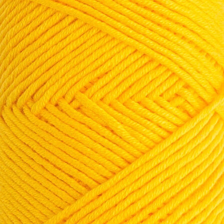 La Mia Baby Cotton Hardal Sarısı El Örgü İpi - L003 - 33632