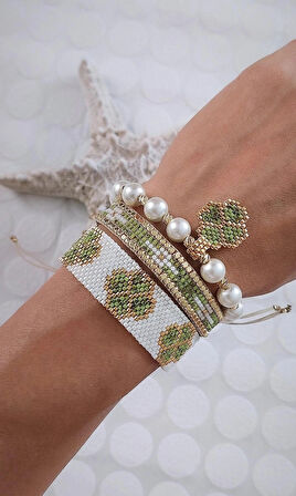 Yeşil Düş Bileklik  Seti