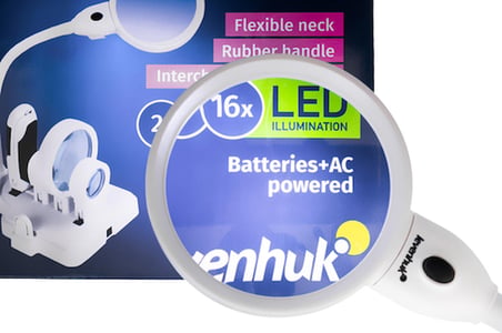 Levenhuk Zeno Multi ML15 Beyaz Büyüteç