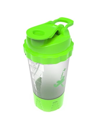 Torq Nutrition Shaker + Saklama Haznesi 500 ML Yeşil