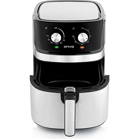 Onvo OVFRY08-MNL 6.5 lt Yağsız Airfryer Siyah