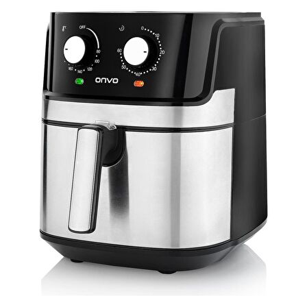 Onvo OVFRY08-MNL 6.5 lt Yağsız Airfryer Siyah