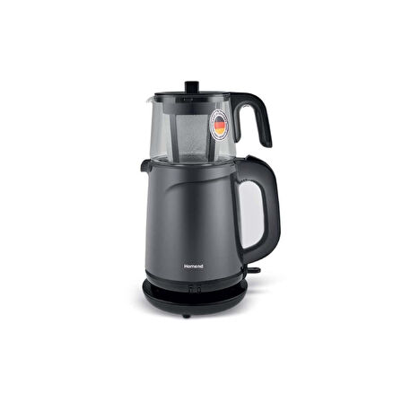 Homend Royal Tea 1743h 1800 W Çay Makinesi Siyah 