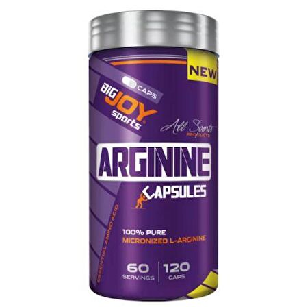 BigJoy Sports Arginine 120 kapsül