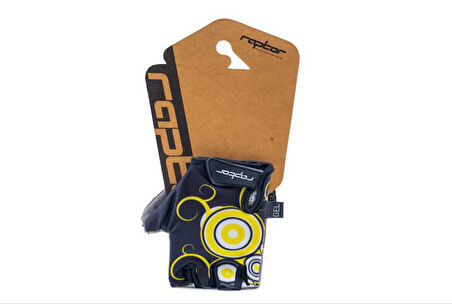 Bike Sky RAPTOR - Çocuk Eldiveni - Silikon Jelli - Sarı S beden 