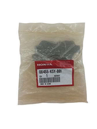 GENUINE PARTS ÖN DİSK BALATA [HONDA] SPACY ALPHA ACTIVA S 125 RKS SPONTINI 06455-KSY-881