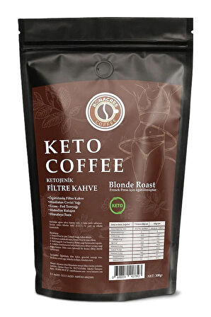 Keto Filtre Kahve 300gr - French Press Için Öğütülmüş