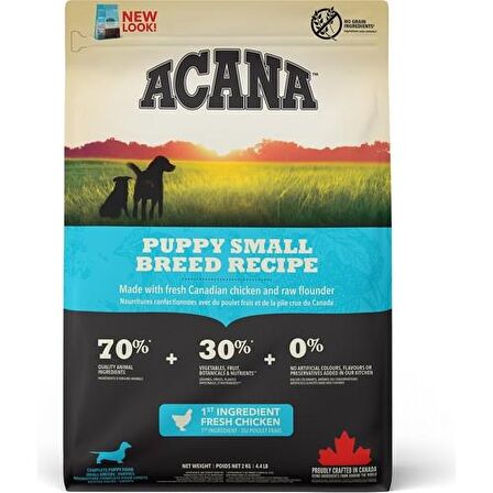 Acana Tahılsız Tavuklu Küçük Irk Yavru Kuru Köpek Maması 2 kg