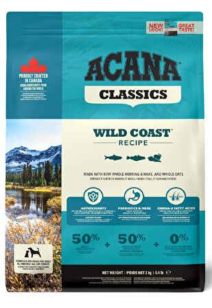 Acana Classics Wild Coast Balıklı Tahılsız Köpek Maması 14,5 kg