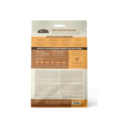 Acana Wild Prairie Tavuklu ve Göl Balıklı Tahılsız Yetişkin Kedi Maması 340 GR