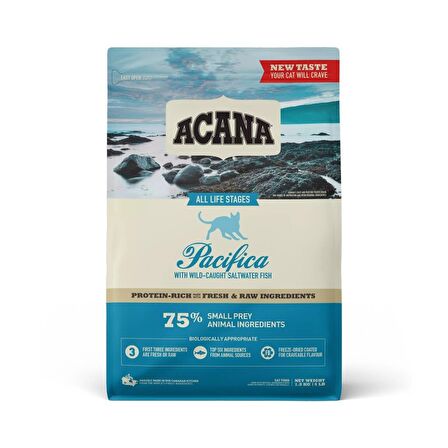 Acana Pacifica Kedi Maması Tüm Irk ve Yaşam Evreleri İçin 1.8 Kg