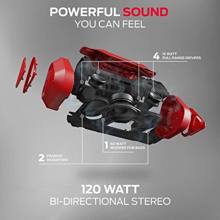 Monster Audio Blaster 3.0 Red