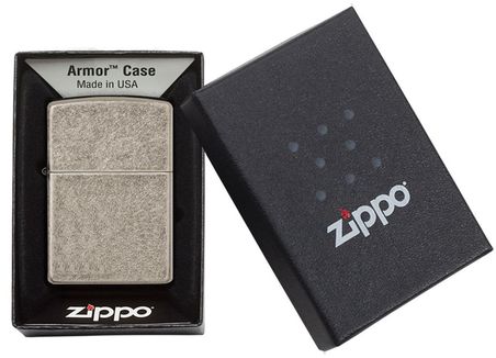 Zippo Çakmak 28973 Armor Antq Slvr Plt 28973-000003