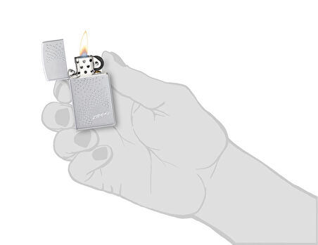 Zippo Çakmak 1605 Elegant Pattern Design 46271-120462