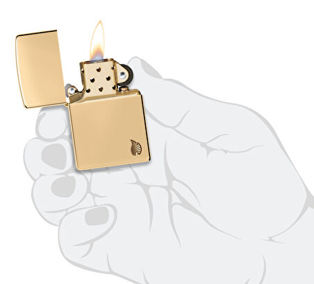 Zippo Çakmak 169 Armor Series Flame 46397-120978