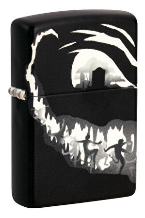 Zippo Çakmak 49193 Grinning Pumpkin Design 46268-117309