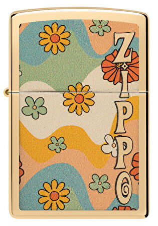 Zippo Çakmak 254B Zippo Flower Power 48503-103340