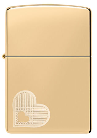 Zippo Çakmak 254B Double Heart Design 46281-117270