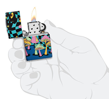 Zippo Çakmak 49193 Mushrooms Design 46564-119880