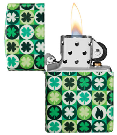 Zippo Çakmak 49193 Clover Design 46015-112113