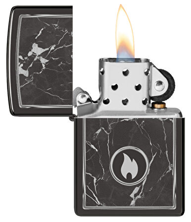 Zippo Çakmak 24756 Marble Flame Design 46571-120472