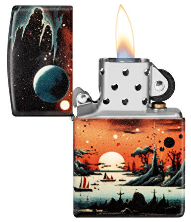 Zippo Çakmak 49352 Space Design 46254-119787