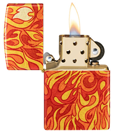 Zippo Çakmak 48458 Fire Zippo Design 48981-111797