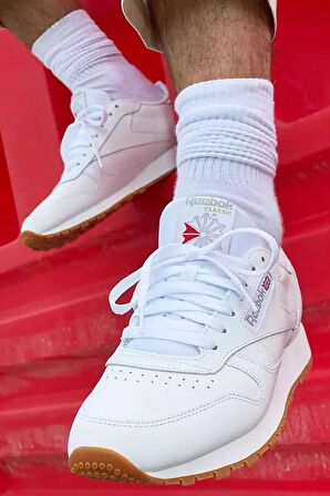 Reebok Classıc Leather Beyaz Erkek Günlük Spor Ayakkabı